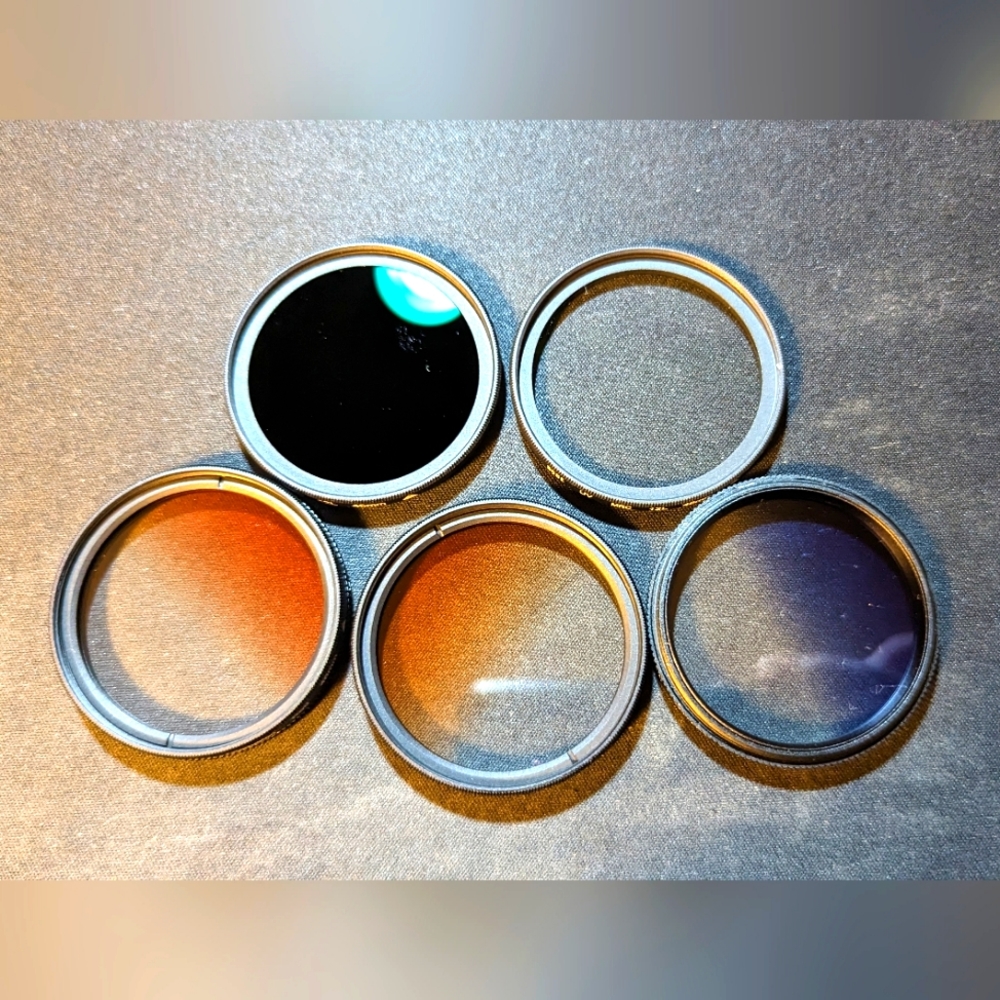 5 pieces 46mm lens filters